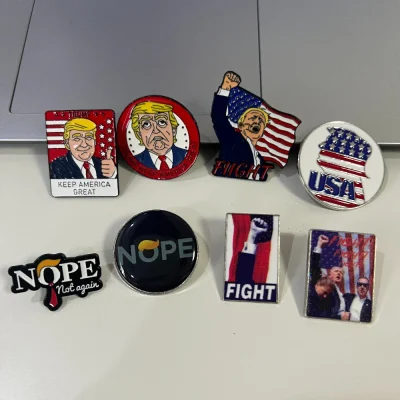 Trump Independence Day Keep America Great Pin