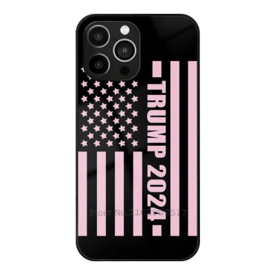 Trump 2024 USA Flag Girls Phone Case