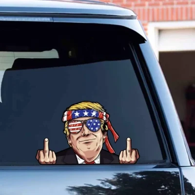 Trump 2024 Waterproof Car Sticker Decal